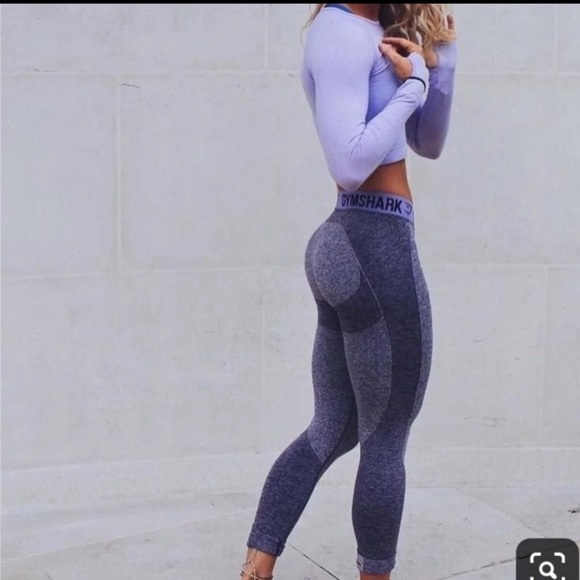Gymshark  Flex OG Leggings  Lavender - Picture 1 of 8